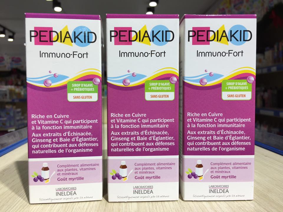Pediakid tăng sức đề kháng 125ml cho bé ( Mẫu mới)