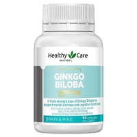 Bổ não Ginkgo Biloba6000 Healthy Care 60 viên