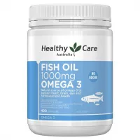 Fish Oil 1000MG Omega 3 Healthy Care 400 viên