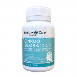 Bổ não Ginkgo Biloba2000 Healthy Care 100 viên