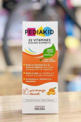Pediakid bổ sung 22 vitamin cho bé từ 6 tháng tuổi (Mẫu mới)