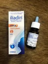 Nhỏ mũi Iliadin 0.025% 10ml cho bé 1-6 tuổi