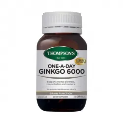 Viên uống bổ não Thompson’s Ginkgo 6000mg 60 viên