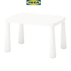 Bàn màu trắng MAMMUT IKEA