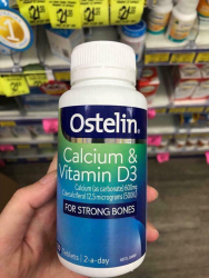 Ostelin D & Calcium 130v