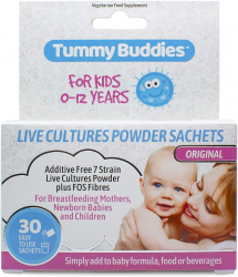 Men vi sinh Tummy Buddies 30 gói của Anh cho bé từ sơ sinh ( Mẫu mới)