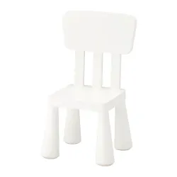 Ghế tựa trắng MAMMUT IKEA