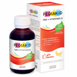 Pediakid bổ sung sắt + Vitamin B cho bé từ 6 tháng tuổi (Mẫu mới)