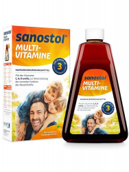 Vitamin tổng hợp Sanostol số 3 (có đường) dành cho bé 3 tuổi trở lên (Mẫu mới)
