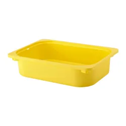 Thùng chứa màu vàng 42x30x10cm TROFAST IKEA