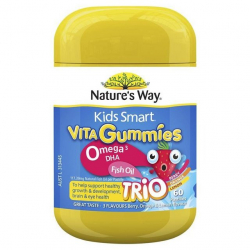 Kẹo Gummies Omega3 ,  DHA ,Fish Oil 60 viên ( 2y+)