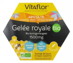Sữa ong chúa Vitaflor Bio 1500mg 20 ống (Pháp) Mẫu mới