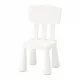 Ghế tựa trắng MAMMUT IKEA